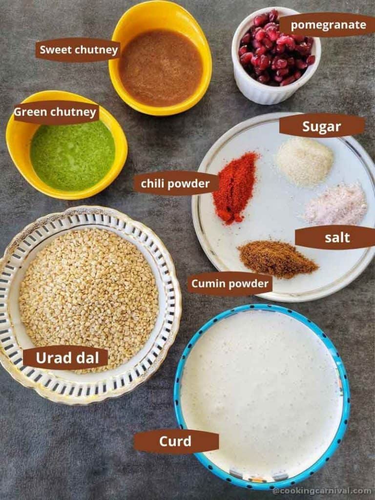 ingredient of dahi vada