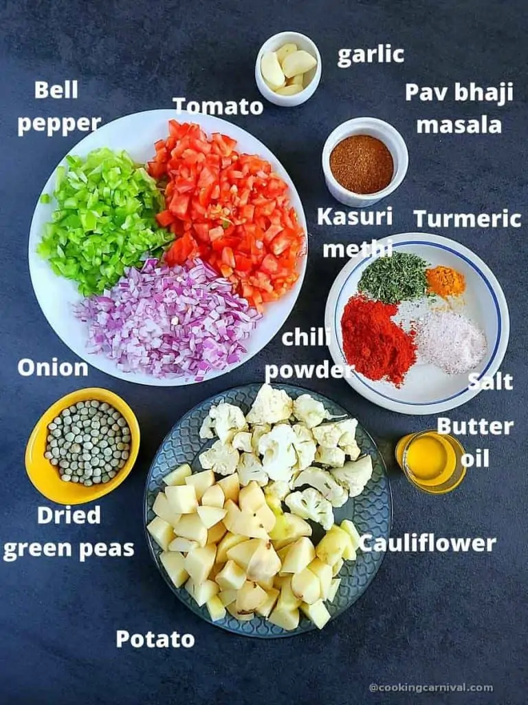 Pav Bhaji Ingredient