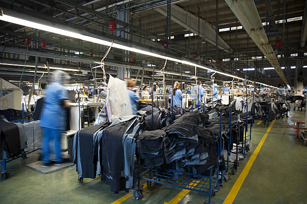 textile mill workers