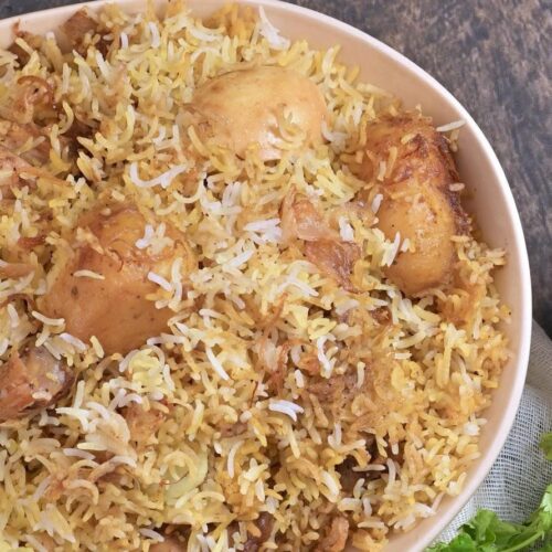 kolkata chicken biryani